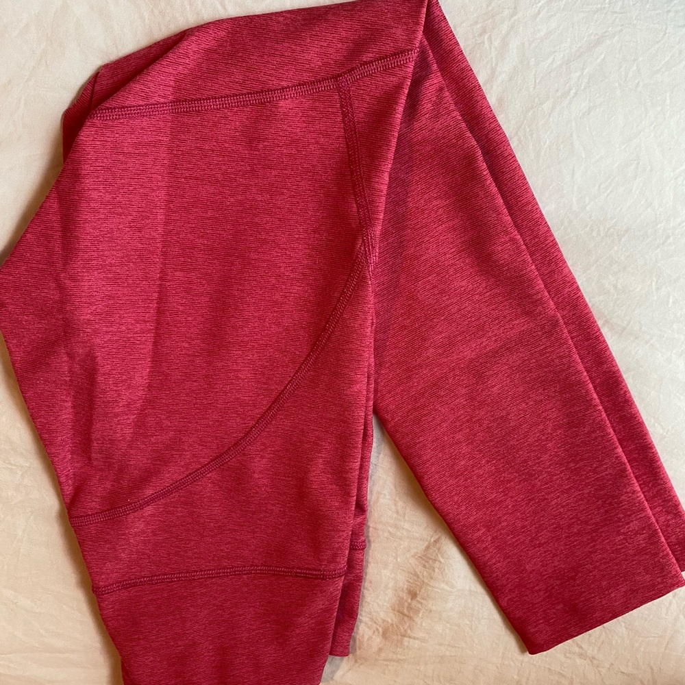 pink outdoor voices leggings